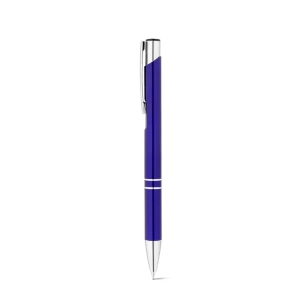 Den Recycled aluminum ballpoint pen Royal blue