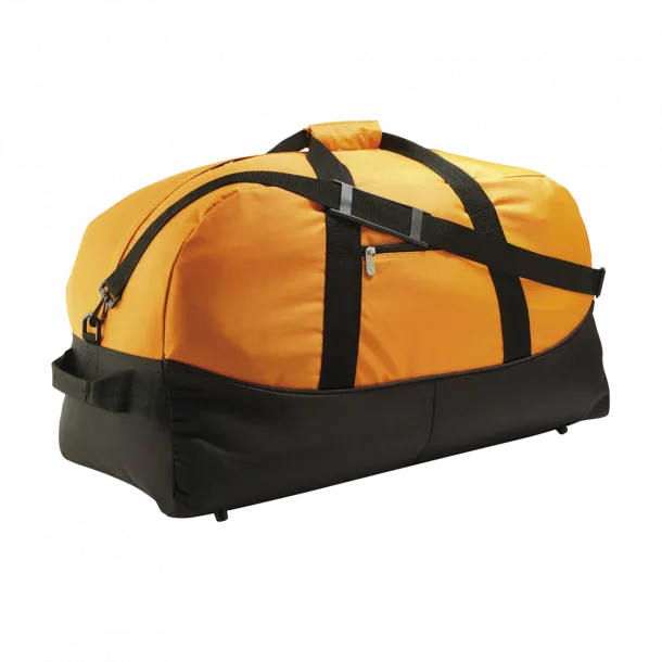 SOL'S STADIUM 72 TWO COLOUR 600D POLYESTER TRAVEL/SPORTS BAG - SOL'S Orange