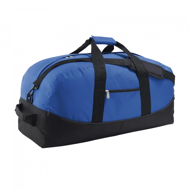 SOL'S STADIUM 72 TWO COLOUR 600D POLYESTER TRAVEL/SPORTS BAG - SOL'S Royal blue