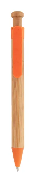 Looky ballpoint pen Orange Natural