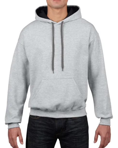 HEAVY BLEND™ Muška hoodica - Gildan Sport Grey Crna