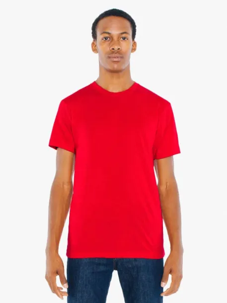  Unisex polipamučna majica kratkih rukava - 125 g/m² - American Apparel Crvena