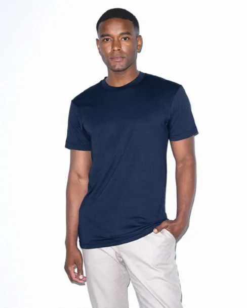  UNISEX POLY-COTTON SHORT SLEEVE T-SHIRT - American Apparel Heather Military Green