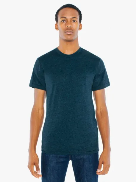  Unisex polipamučna majica kratkih rukava - 125 g/m² - American Apparel Black Aqua