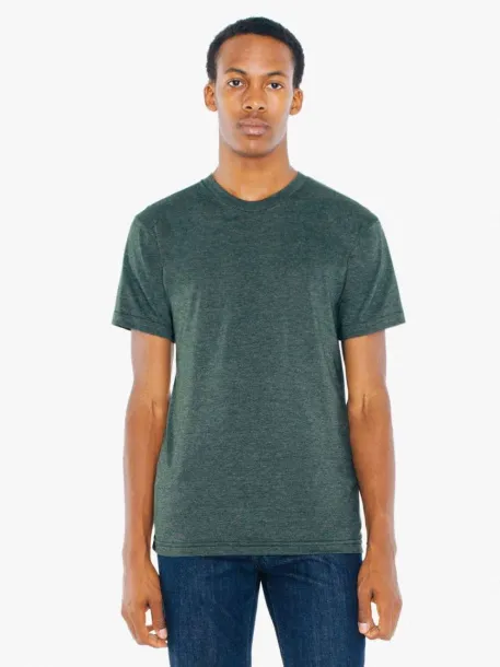  Unisex polipamučna majica kratkih rukava - 125 g/m² - American Apparel Heather Forest