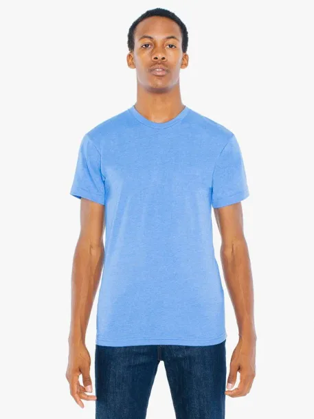  Unisex polipamučna majica kratkih rukava - 125 g/m² - American Apparel Heather Lake Blue