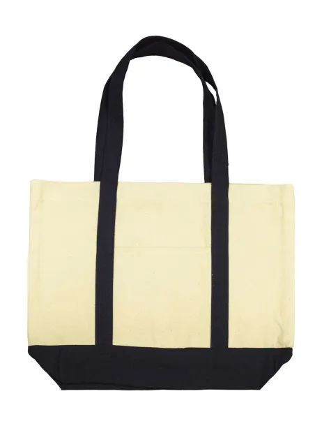  Canvas Shopping Bag, 340 g/m² - SG Accessories - BAGS (Ex JASSZ Bags) Natural Navy