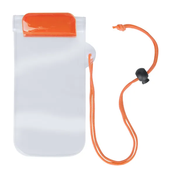 Wapro waterproof mobile case Orange Transparent