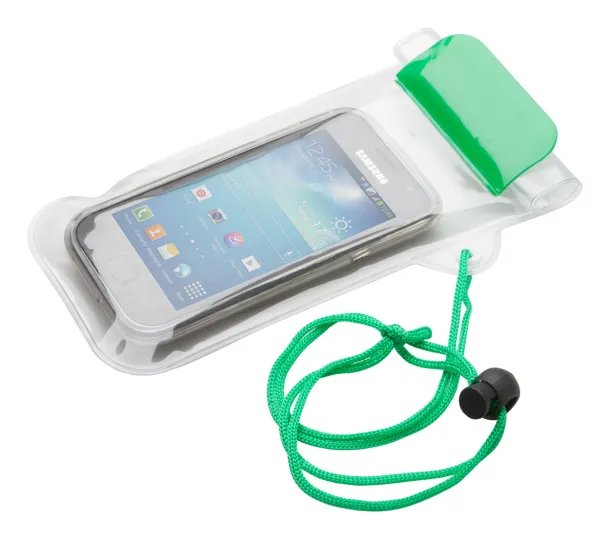 Waterpro waterproof mobile case Green