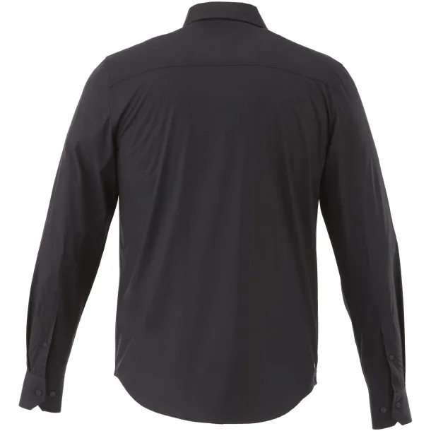 Hamell long sleeve shirt - Elevate Life Solid black