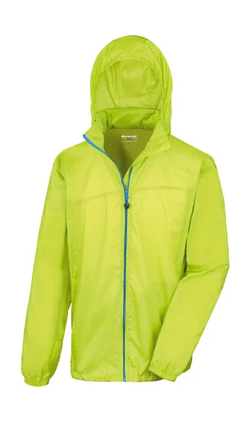  HDI Quest Lightweight Stowable Jacket - Result Urban Lime Royal