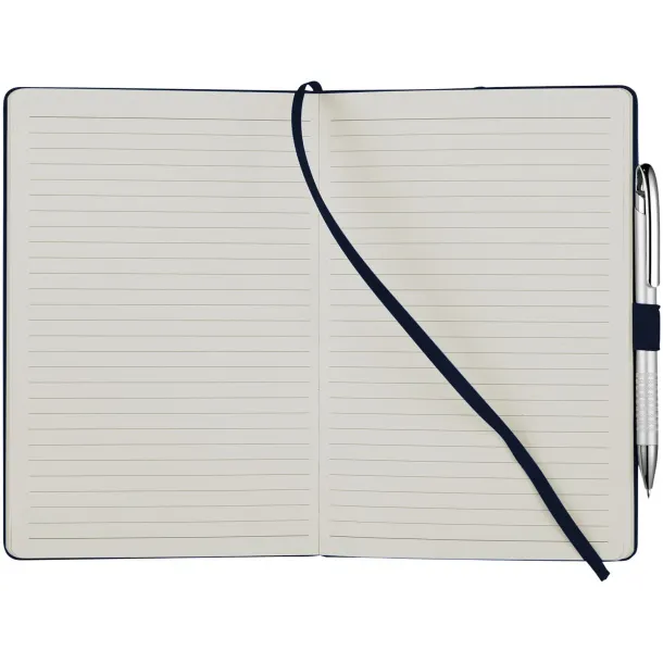 Flex A5 notebook with flexible back cover - JournalBooks Navy Blue