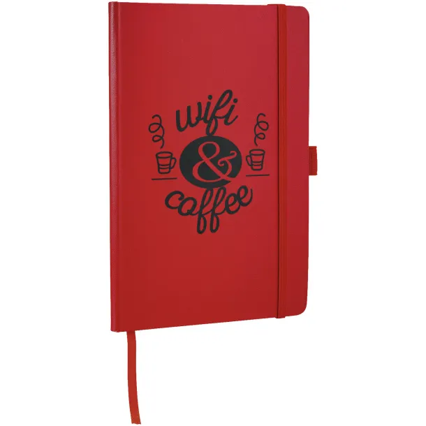 Flex A5 notebook with flexible back cover - JournalBooks Red
