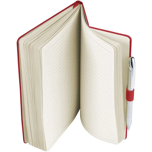 Flex A5 notebook with flexible back cover - JournalBooks Red