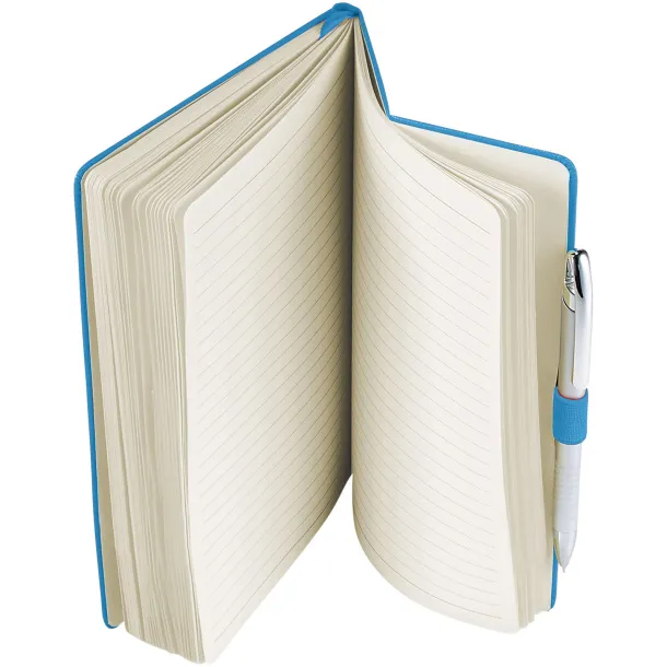 Flex A5 notebook with flexible back cover - JournalBooks Light blue