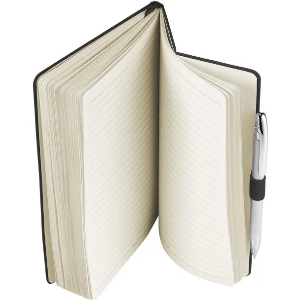 Flex A5 notebook with flexible back cover - JournalBooks Solid black