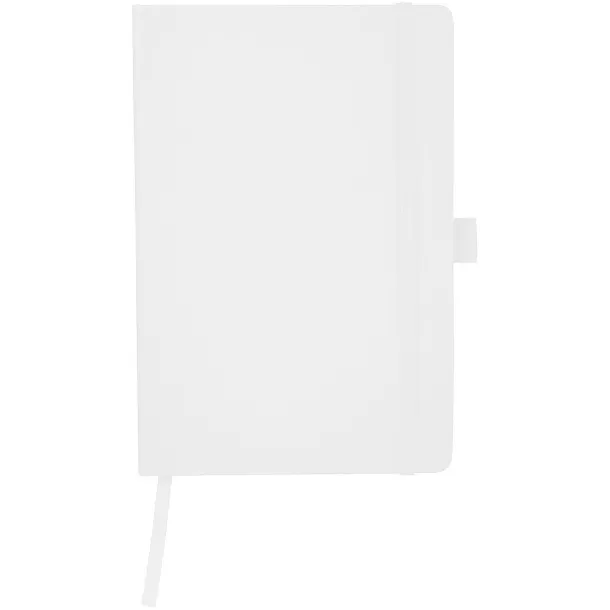 Flex A5 notebook with flexible back cover - JournalBooks White