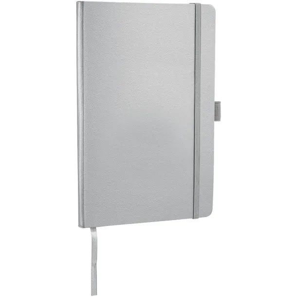 Flex A5 notebook with flexible back cover - JournalBooks Silver