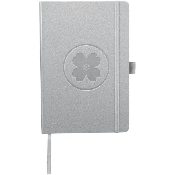 Flex A5 notebook with flexible back cover - JournalBooks Silver