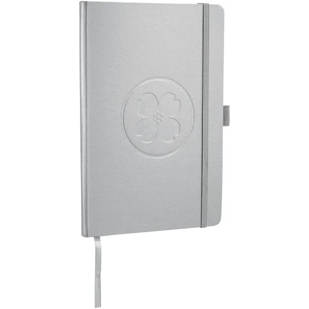 Flex A5 notebook with flexible back cover - JournalBooks Silver