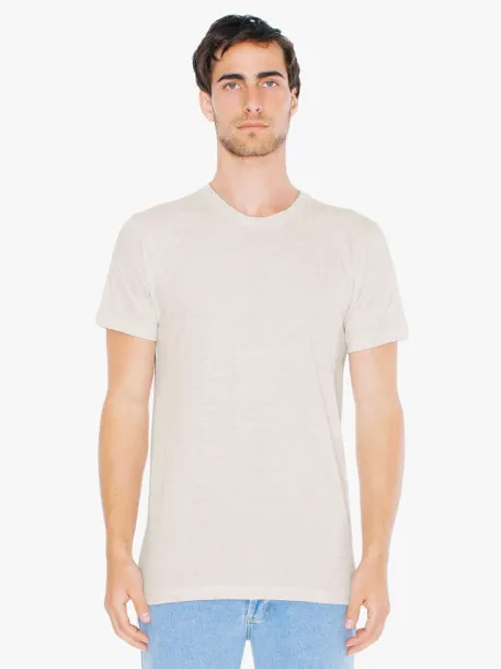  Unisex majica kratkih rukava -136 g/m² - American Apparel Tri-Oatmeal