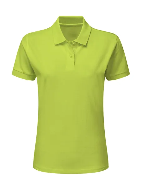  Ladies' Cotton Polo - SG Originals Lime