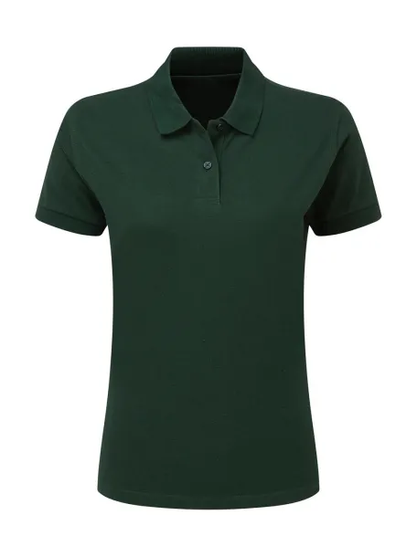  Ženska pamučna polo majica, 180 g/m² - SG Originals Zelena