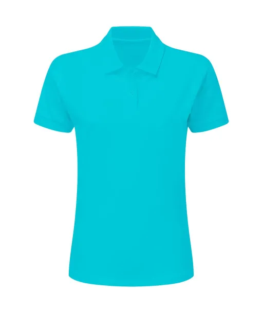  Ženska pamučna polo majica, 180 g/m² - SG Originals Turquoise