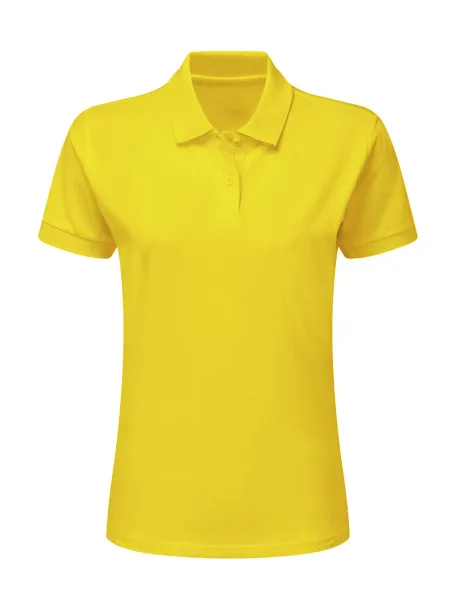  Ženska pamučna polo majica, 180 g/m² - SG Originals Žuta