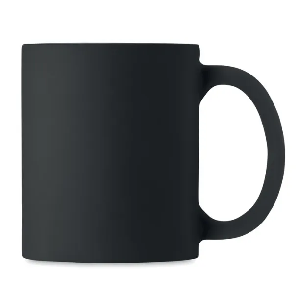 DUBLIN COLOUR Matt coloured mug 300 ml Black