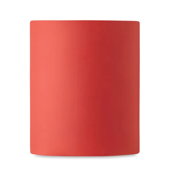 DUBLIN COLOUR Matt coloured mug 300 ml Red