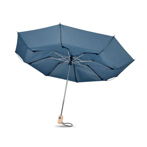 LEEDS 23 inch 190T RPET umbrella Blue