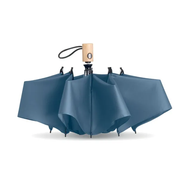 LEEDS 23 inch 190T RPET umbrella Blue