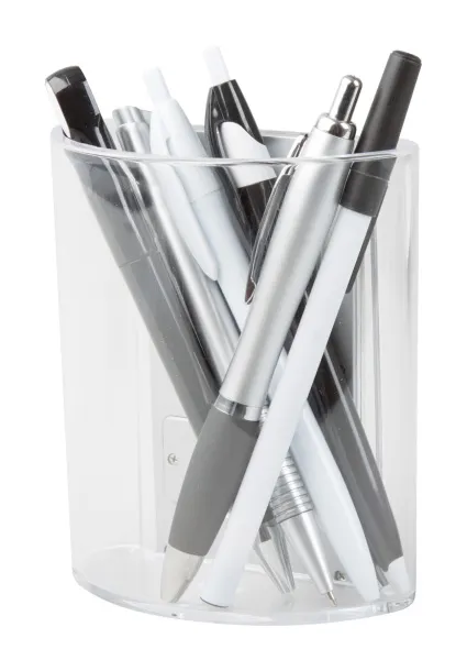 Crystalline pen holder Transparent