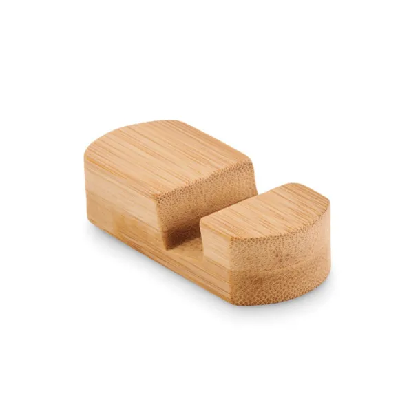 POY Mini bamboo phone stand Wood