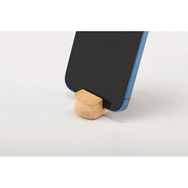 POY Mini bamboo phone stand Wood