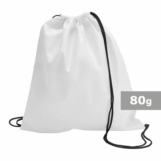  Drawstring bag white