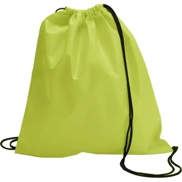  Drawstring bag light green