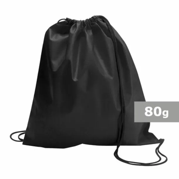  Drawstring bag black