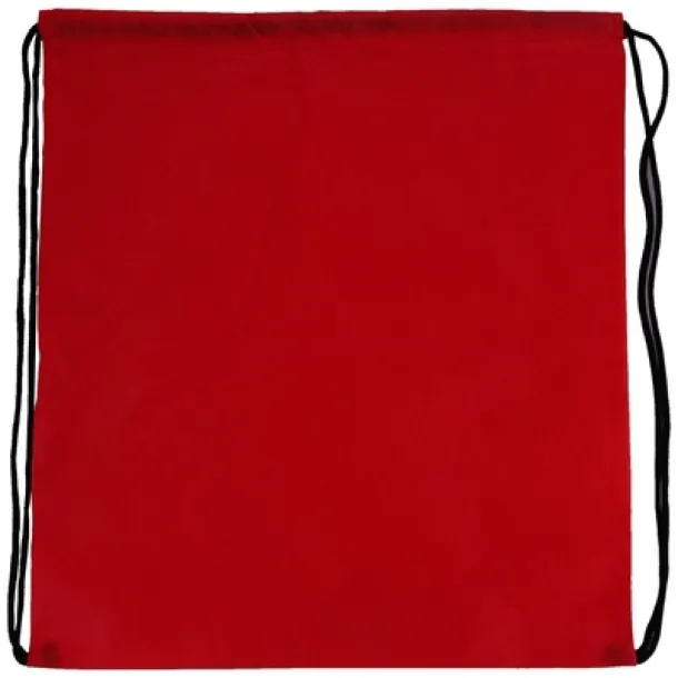  Drawstring bag red