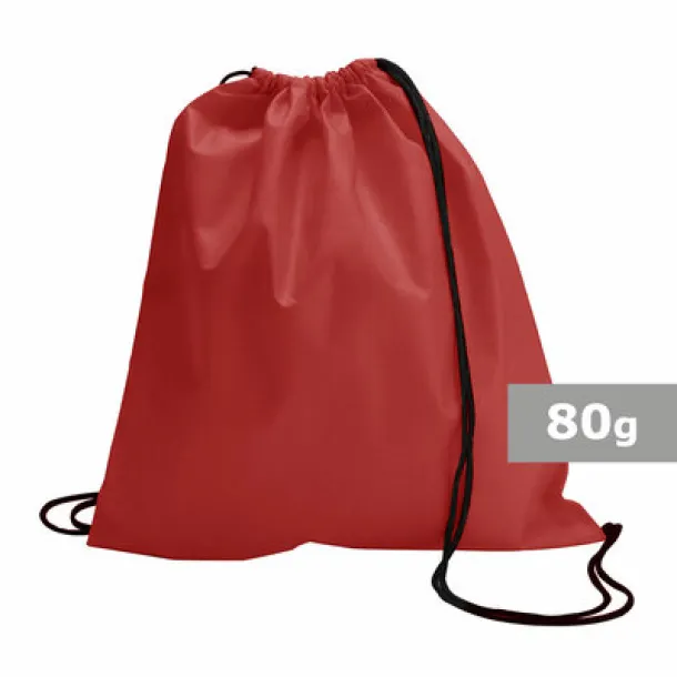  Drawstring bag Crvena