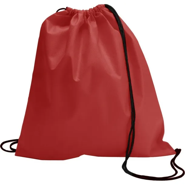  Drawstring bag red