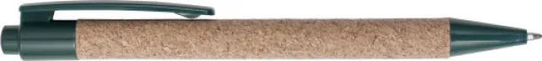 Macie Cork ballpen  green