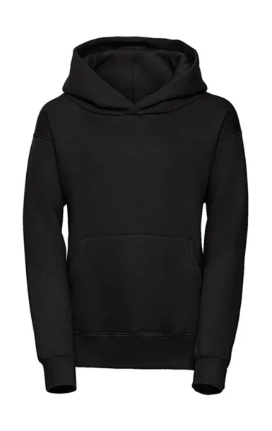  Kids Hooded Sweatshirt - Russell  Black