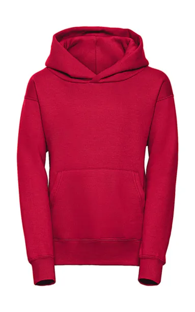  Kids Hooded Sweatshirt - Russell  Klasična crvena