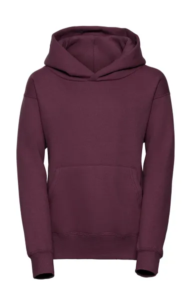  Kids Hooded Sweatshirt - Russell  Burgundy