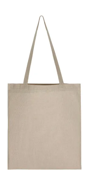  Recycled Cotton/Polyester Tote LH - SG Accessories - BAGS (Ex JASSZ Bags) Natural Heather