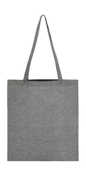  Recycled Cotton/Polyester Tote LH - SG Accessories - BAGS (Ex JASSZ Bags) Black Heather