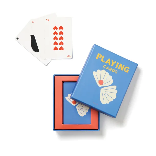  VINGA Playing cards coffee table edt. - Vinga blue 