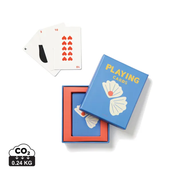  VINGA Playing cards coffee table edt. - Vinga blue 